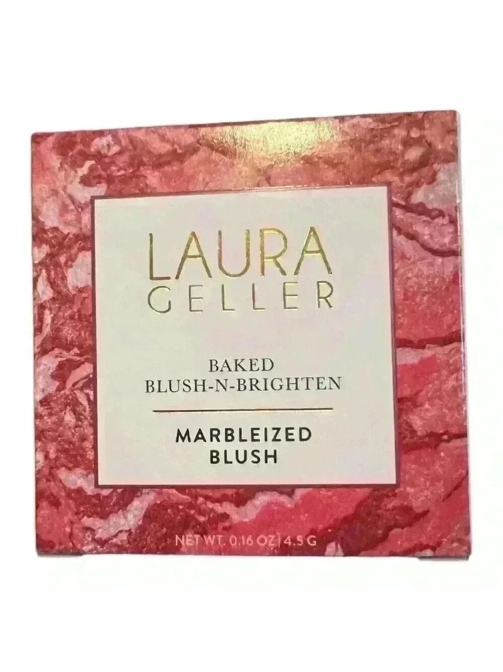 Laura Geller Baked Blush-N-Brighten, Marbleized Blush. NWT Color: Tropic Hues